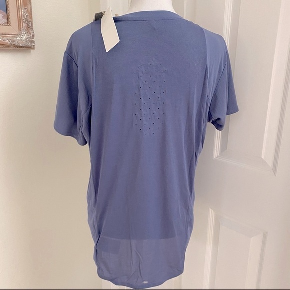 Adidas Heat Rdy Running Tee Sz XL Orbit Violet - Picture 6 of 12